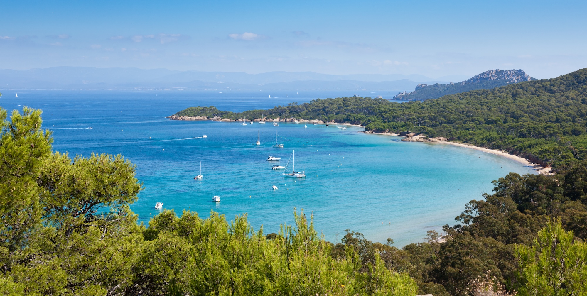 ile de porquerolles var france